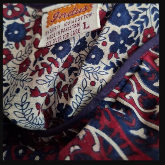 Vintage Indus Boho Cotton Dress – ASO Dakota Johnson & Malin Akerman (L) - Picture 3 of 9